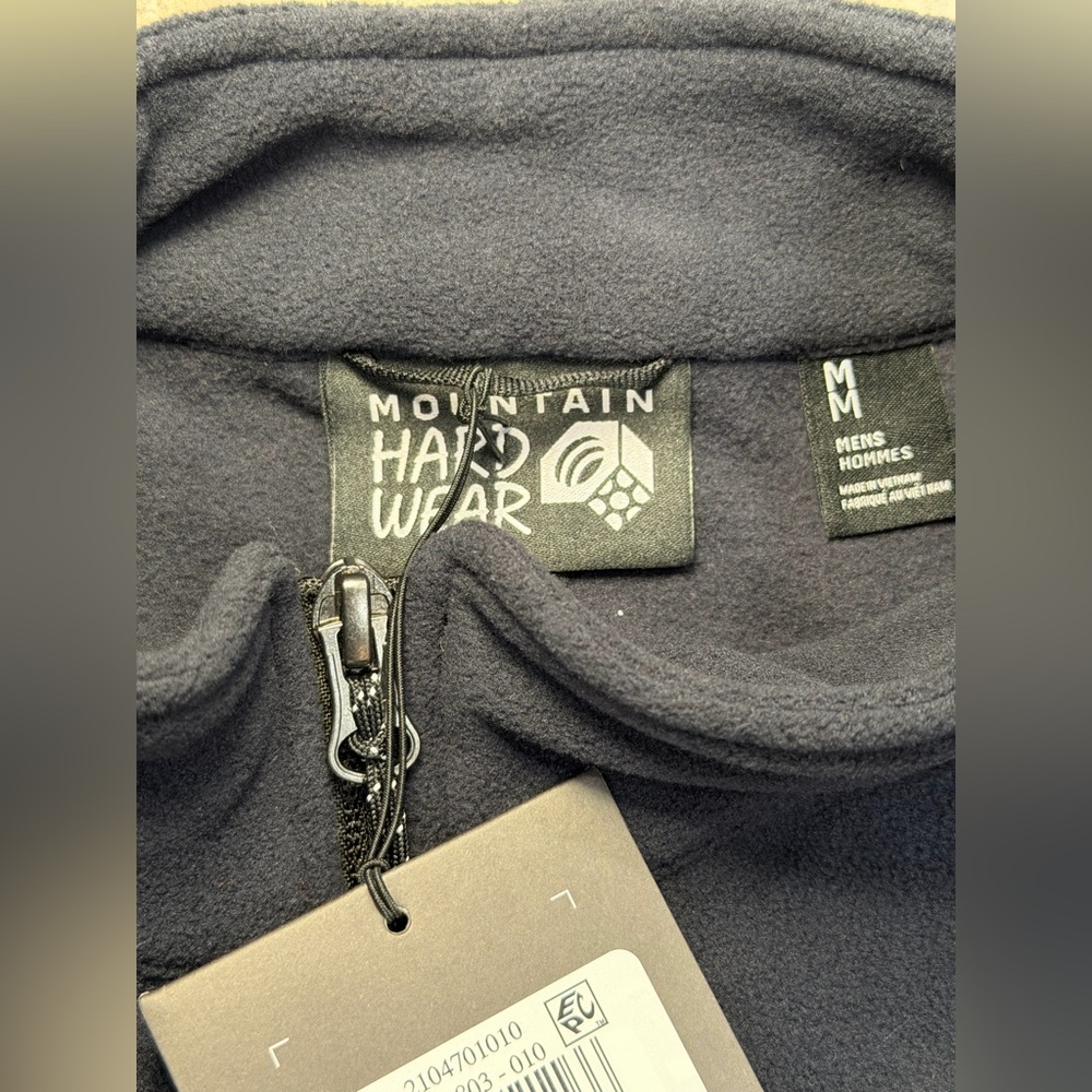 MEN'S MOUNTAIN HEADWEAR MICROCHILL™ FULL ZIP JACKET size medium - Picture 4 of 11